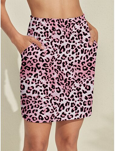  Dam Tenniskjol Golfkjol Rosa Kjolar Golfkläder för damer Kläder Outfits Bär kläder