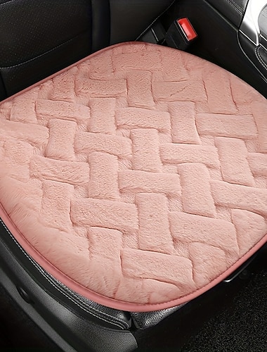  cuscino riscaldante invernale per auto/sedile - morbido, soffice e caldo adatto ai veicoli, rivestimento morbido rosa &imbottitura in schiuma (nessuna/) - comodi accessori per il freddo, termoforo