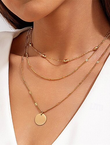  1個 ペンダントネックレス ネックレス For 女性用 クリスタル ストリート 贈り物 日常 合金 タッセル