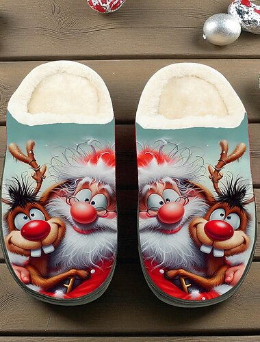  Morsomme juletøfler til menn - søte, varme og plysjtøfler med kanintrykk til julaften, avslapning hjemme og gavegivning