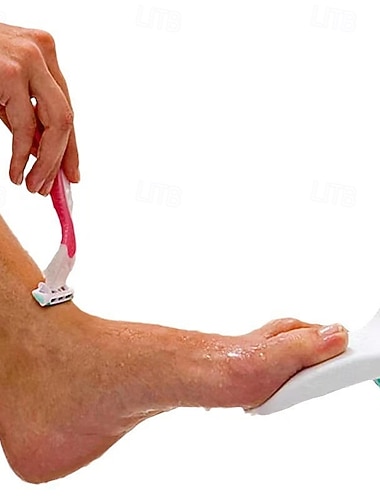  podnóżek pod prysznic z przyssawką antypoślizgową, stojak pod stopy, pomoc przy goleniu pod prysznicem