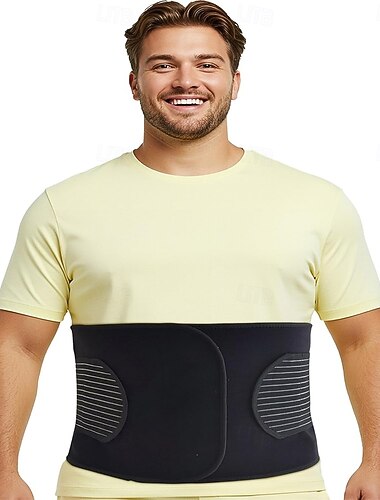  Cinta para hérnia plus size para homens &Cinta abdominal pós-operatória para mulheres, faixa abdominal pós-parto, cinta abdominal para histerectomia, hérnia inguinal umbilical. &cinta modeladora