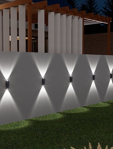  4 sztuki solarnych lamp ogrodowych, wodoodpornych, na dziedziniec, do oświetlenia krajobrazu, na święta Bożego Narodzenia, na balkon, do ogrodu, na ogrodzenie, do dekoracji ganku, do oświetlenia