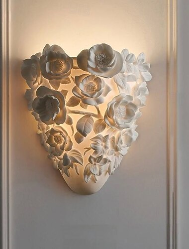  Innendørs Moderne Innendørs vegglamper Stue Soverom Harpiks Vegglampe 110-120V 220-240V