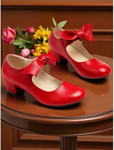  Scarpe mary jane da donna vintage anni '50 in similpelle verde con fiocco - elegante stile retrò, perfette per eventi vittoriani ed edoardiani e riunioni formali