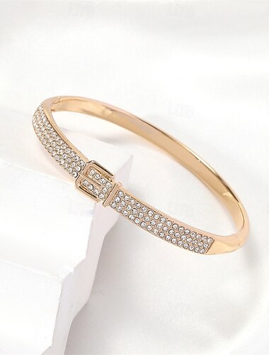  Zirkonium Klassisk Totem-serien Elegant Mote Personalisert trendy Chrome Armbånd Smykker Sølv / Gull Til Bryllup Fest Engasjement Skoleball