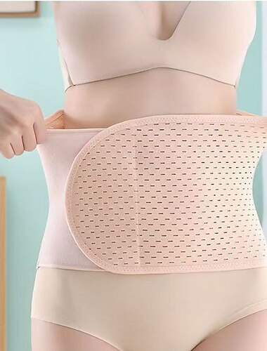  Cinta modeladora feminina - respirável, com controle abdominal e que auxilia na perda de peso e na modelagem do corpo.