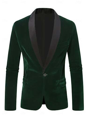  Retro Vintage Goldene Zwanziger 1920er Smoking Anzüge & Blazer langarm Der große Gatsby Gentleman Einfarbig Kostüm Herren Karnevalskostüm Weihnachten Karneval Neujahr Cocktailparty Themenparty