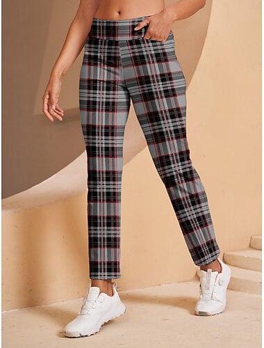  Damen Golfhosen Schwarz Hosen Damen-Golfkleidung, Kleidung, Outfits, Kleidung