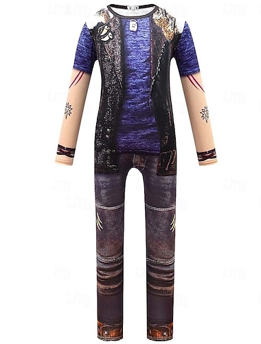  Zombie Heer Zedd Zentai-Pakken Kostuum Film Cosplay Kostuum for Voor heren Jongens Kinderen Volwassenen Halloween Maskerade Prestatie Halloween