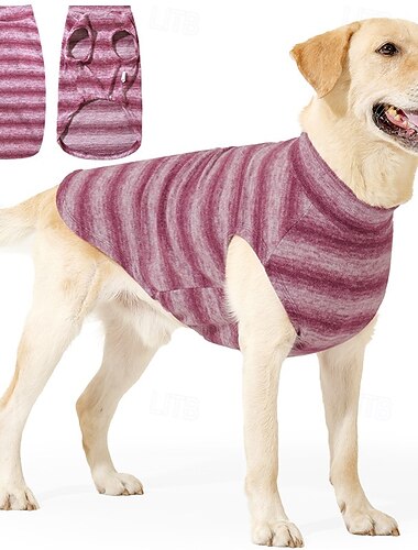  Зимнее пальто для собак, ветрозащитная флисовая куртка для собак, жилет для собак в холодную погоду, водолазка, уютная теплая одежда для животных, одежда для собак средних и больших размеров