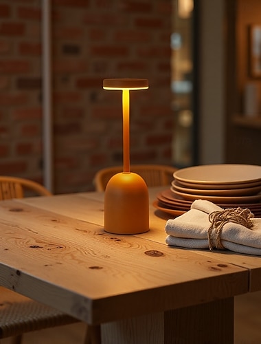  Dobíjecí bezdrátové LED stolní lampy s dotykovým senzorem, 3 úrovně stmívání, přenosná bezdrátová lampa na baterie, noční světlo/stůl v restauraci/venkovní/kávová/barová