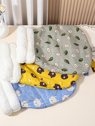  Katzenschlafsack für Wohnungskatzen, kuschelig weich, wärmend, 360°-Rundum-Schlafsack für Kätzchen, bequemer Haustier-Kuschelsack für Katzen