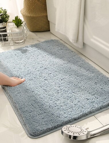  Dicke, saugfähige, rutschfeste Badematte für den Eingangsbereich von Badezimmern – ideal als Fußmatte.