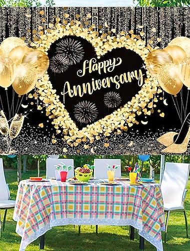  Dekorationen für Valentinstag, Jahrestag und Geburtstagsfeiern, Banner für den Veranstaltungsort, Fotohintergrund, Requisiten für Fotoshootings, Partydeko-Basics