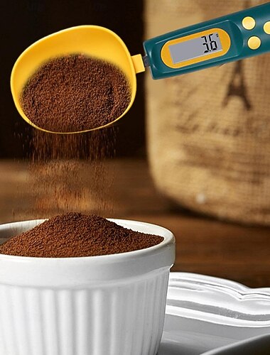  digitale keukenweegschaal lepel - draagbare elektronische voedselweegschaal voor bakken, koken en nauwkeurig meten