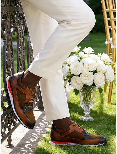  mocassini da uomo in pelle marrone e nera: eleganti scarpe slip-on in pelle pregiata, perfette per matrimoni formali, abbigliamento da ufficio e occasioni speciali