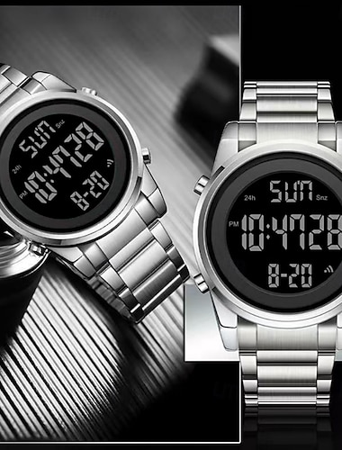  Hochwertige Elektronische Uhr Studenten Stil Multifunktionale Modische Herren Sport Elektronische Uhr