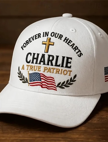  Per uomo Unisex Cappello per il 250° anniversario degli Stati Uniti Cappellino da Baseball Cappello da Sole Cappello da Camionista Bianco Rosso Poliestere / Poliammide Regolabile Patriotico Vacanza