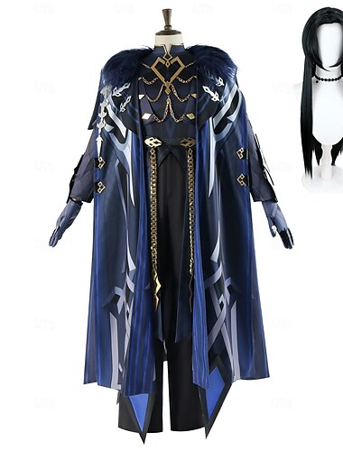  Elementarsagan Kaptenen Animé Cosplay-kostym Kläder Cosplay-kostymer Kostymer för videospel Halloween Karnival Fest Comic Con Kostym Till Herr Vuxna