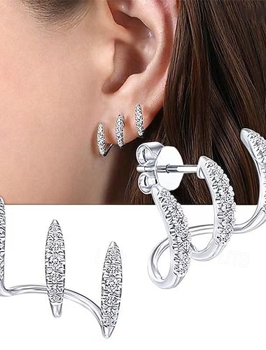  1 Paar Ohrringe For Damen Täglich Formell Straße Legierung
