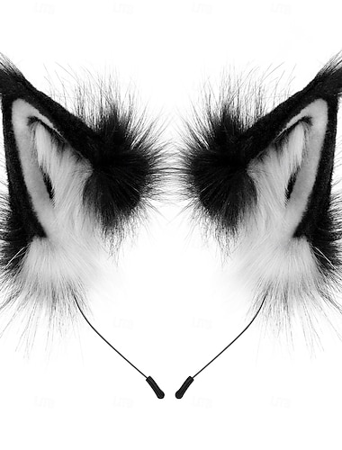  Karneval 2026 Čelenka Doplňky do vlasů Kočka červená Liška Rys Zvířecí detektiv Cosplay kostým Dospělé Unisex Karneval Párty Výkon Oblékněte se