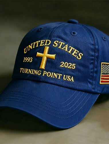  Per uomo Unisex Cappello per il 250° anniversario degli Stati Uniti Cappellino da Baseball Cappello da Sole Cappello da Camionista Blu Rosso Poliestere Regolabile Patriotico Vacanza Sport Quotidiano