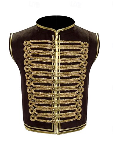  Veste Prince Aristocrate Rétro Vintage Rococo Victorienne Adultes Unisexe Carnaval Mascarade Se déguiser