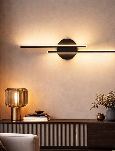  55 cm 7 w applique da parete per interni led moderne luci di vanità soggiorno camera da letto ferro moderno applique da parete ip20 110-240 v