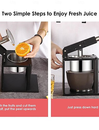  عصارة ليمون يدوية، عصارة برتقال، عصارة حمضيات يدوية، عصارة فواكه ثقيلة، عصارة مطبخ يدوية للاستخدام في المطاعم والمنزل