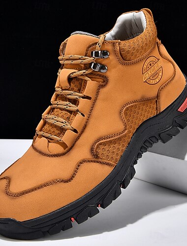  Lässige Herren-Wanderschuhe – strapazierfähig, mit Schnürung, bequem und atmungsaktiv, ideal für Outdoor-Abenteuer, Wandern und den Alltag.