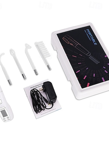  Intelligentes Bedienfeld, 9-stufiges Hochfrequenz-Gesichtsbehandlungsgerät, Hauttherapie-Stab, Faltenentfernung, Aknebehandlung, Infrarot-Haarpflege, neues Upgrade