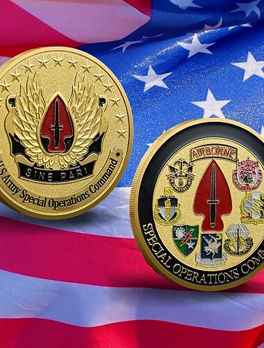  U.S. Army Herdenking Munt – Verenigde Staten 250ste Verjaardag IJzer Kunst Militaire Uitdaging Munt Metaal Verzamelmedaille voor Soldaten  Patriottische Geschenken Semiquincentennial