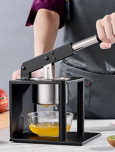  Manuelle Zitronenpresse, Orangenpresse, manuelle Zitruspresse, robuste Fruchtpresse, handbetriebene Küchenpresse für Gastronomie und Haushalt