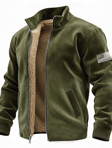  4 luglio 2026 250° Giorno della Memoria Moda Uomo Vintage Retro Bandiera USA Felpa con Zip Outdoor