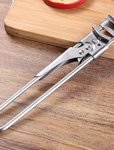  Verstellbarer Dosen- und Flaschenöffner aus Edelstahl – rutschfester Griff, langlebiger Dosenöffner für die Gastronomie, leicht für den täglichen Gebrauch