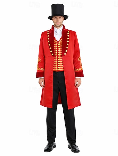  Tenues Rétro Vintage Rococo Victorienne Broderie Adultes Homme Halloween Carnaval Mascarade Carnaval Mascarade Se déguiser