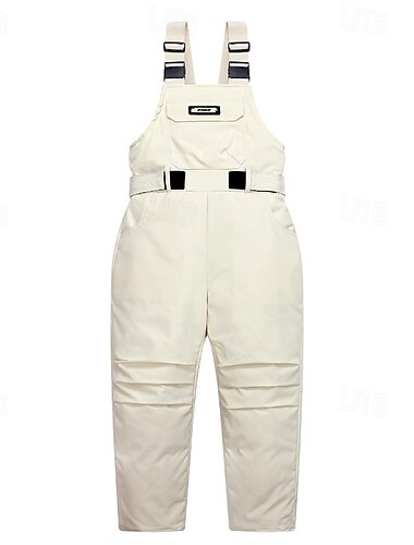  Kinderen Jongens Broek Jumpsuit Broek Effen Kleur Windbestendig: Houd Warm Comfort Broek Buiten Sport Modieus Basic blauw Wit Groen