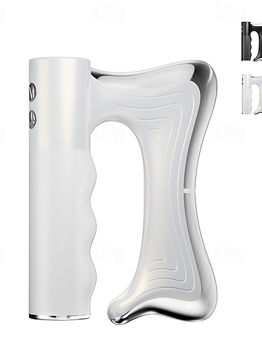  Valentinsdags gave til morsdag elektrisk Gua Sha verktøy fascia massør kroppskraping massasje muskel skraper EMS vibrasjon  meridian massasje treningsrestaurering smertelindring