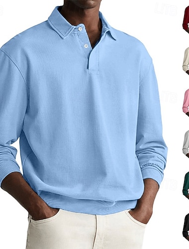  Herre Genser Genser med hette for genser Hettegenser med knapp Svart Hvit Rosa Burgunder Mørkegrønn Knaphul عادي Sport & Utendørs Avslappet Daglig Bomull Polyester Gatemote Kul Sportsklær Vår & Vinter