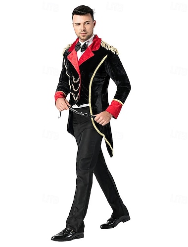  Tenues Prince Aristocrate Rétro Vintage Rococo Victorienne Adultes Homme Halloween Carnaval Mascarade Carnaval Mascarade Se déguiser