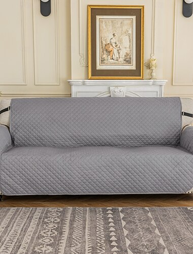  Copridivano impermeabile per 1, 2 o 3 posti, protezione elasticizzata per divano, adatta agli animali domestici, copridivano antiscivolo per soggiorno