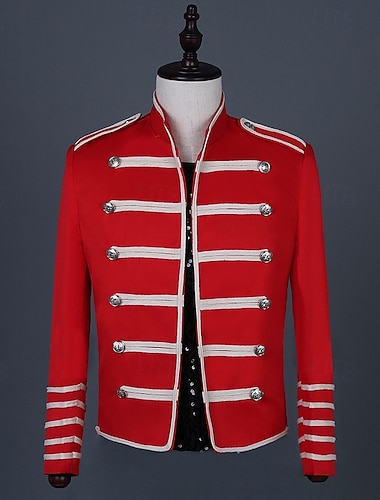  Jas Gemaskerd Bal Circusjasje Prins Aristocraat Retro vintage Rococo Volwassenen Voor heren Carnaval Maskerade Evenement / Feest Aankleden