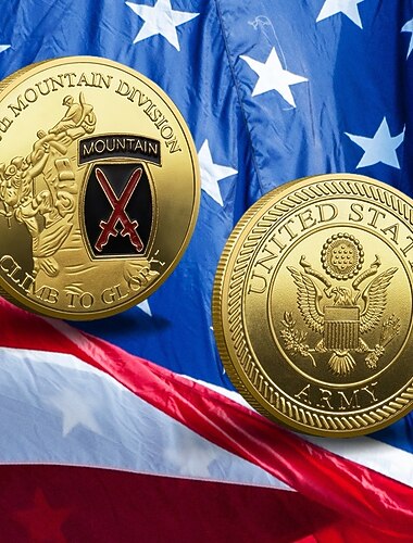  عملة ذكرى الجيش الأمريكي – عملة تحدي بمناسبة الذكرى 250، عملة قابلة للجمع للنسر الأمريكي، تذكار معدني ذو جانبين للمحاربين القدامى، هدية وطنية بمناسبة الذكرى 250