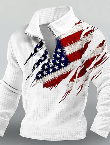  4 juillet 2026 250e Jour du Souvenir Sweatshirt à capuche drapeau américain pour hommes designer décontracté extérieur quotidien