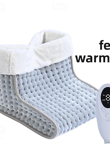  Neue Winterheizung Fußwärmer für Zuhause im Wohnzimmer, elektrisch beheizbar, weich und sicher