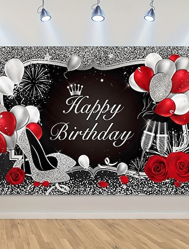  Valentinstag-Wandteppich, perfekt für Geburtstage, Partys, Heiratsanträge und als Event-Hintergrund, festliche Dekoration für Fotoboxen, Feiern, Heimdekoration oder besondere Anlässe.
