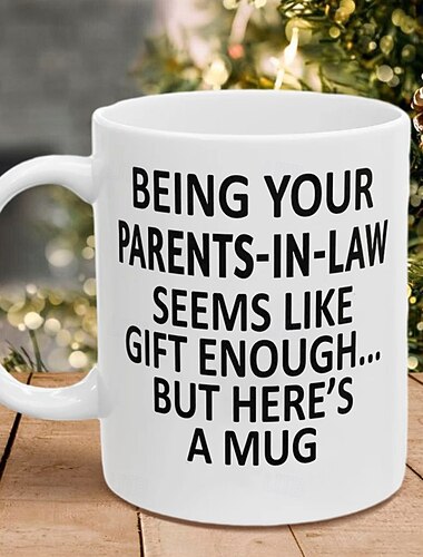  Tiszteletbeli szüleid lenni 11oz vicces bögre ünnepi kávéscsésze apósoktól nevetséges karácsonyi ajándék családi születésnapi évszakos italokhoz