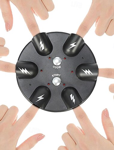  لعبة روليت الصدمة، لعبة حفلات شيقة، لعبة كهربائية، لعبة حظ، روليت صغير، جهاز كشف الكذب، صدمة إصبع، لعبة، هدية، جهاز كشف الصدمات الكهربائية، محلل ألعاب، لوحات تحكم