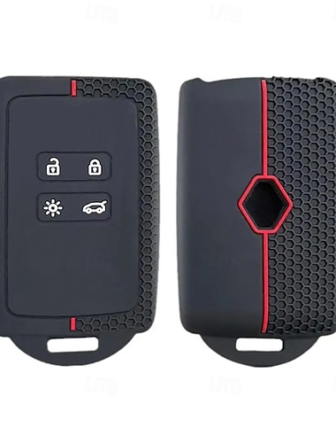  Custodia in silicone per chiave Renault Austral Kadjar Clio Megane Captur Arkana Koleos Zoe Scenic Dacia Sand 1 pz